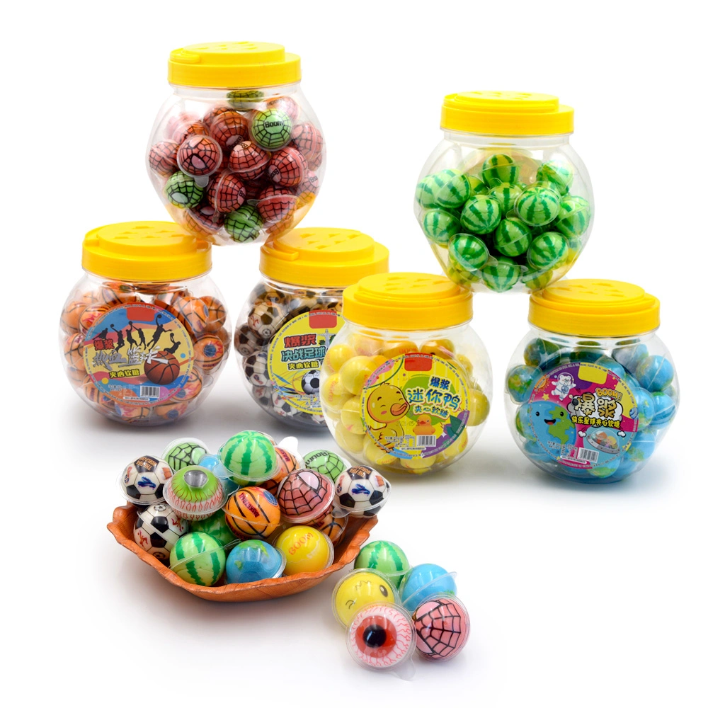 Wholesale Custom Private Label Halal Ball Gummy Jam Candy