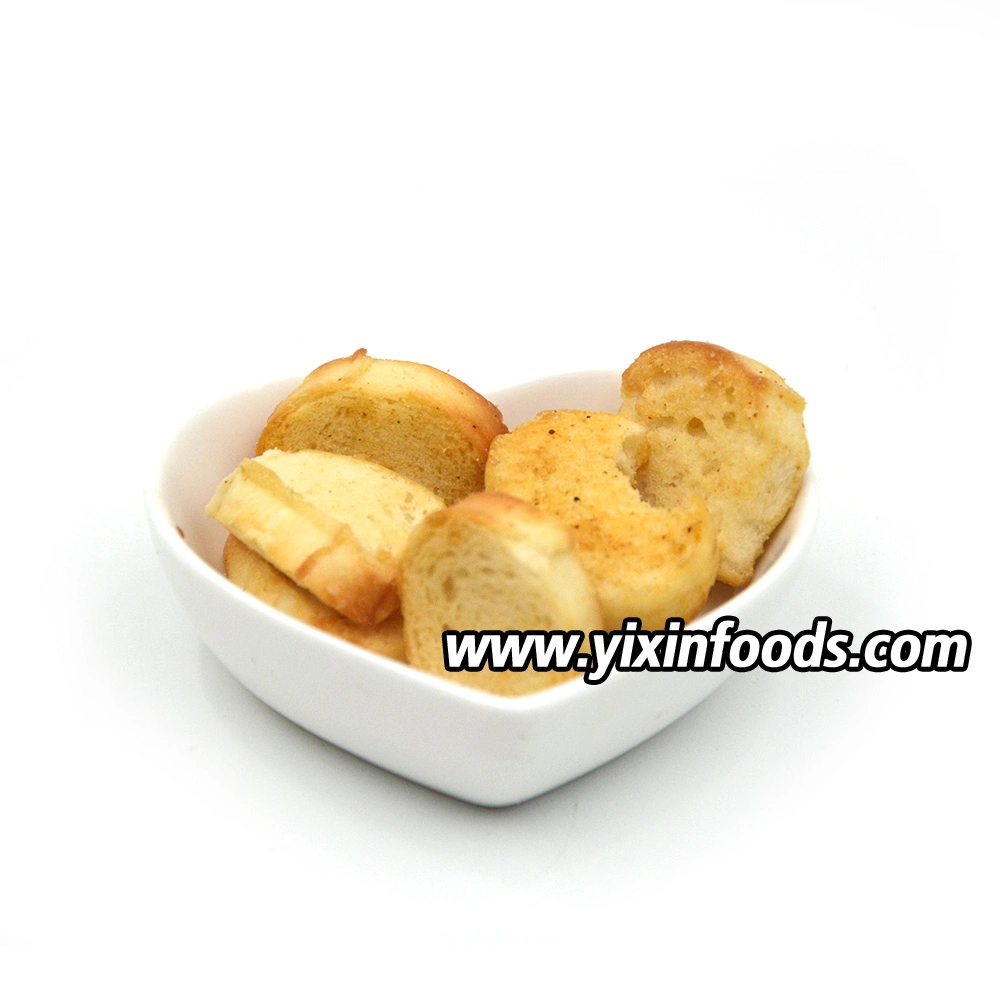 Factory Outlet Yummy Low Fat Brazilian BBQ Flavor Baked Steamed Bun Slices Biscuits