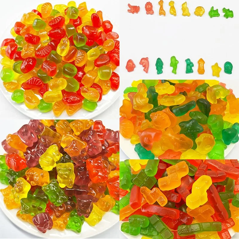 Manufacturer Wholesale Halal OEM Hot Sell Bulk Gummy Candy From China