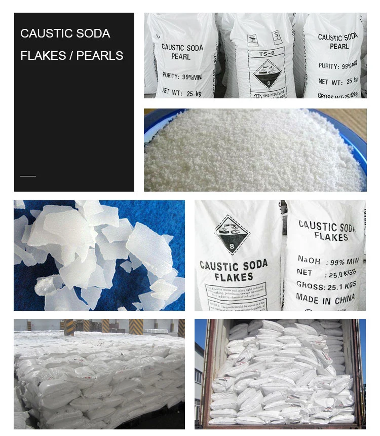 Factory Price Detergent Raw Material White Crystal Solid Flakes Sodium-Hydroxide/Caustic-Soda