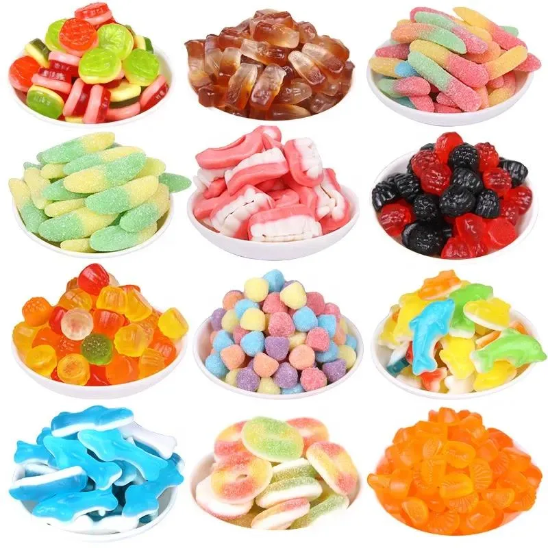 Manufacturer Wholesale Halal OEM Hot Sell Bulk Gummy Candy From China